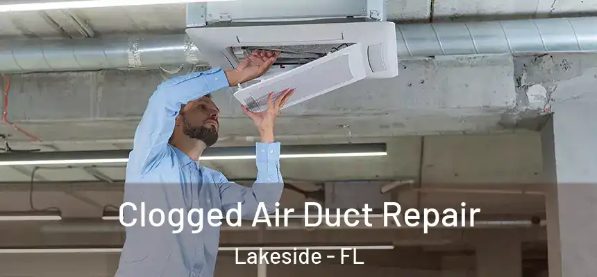 Clogged Air Duct Repair Lakeside - FL