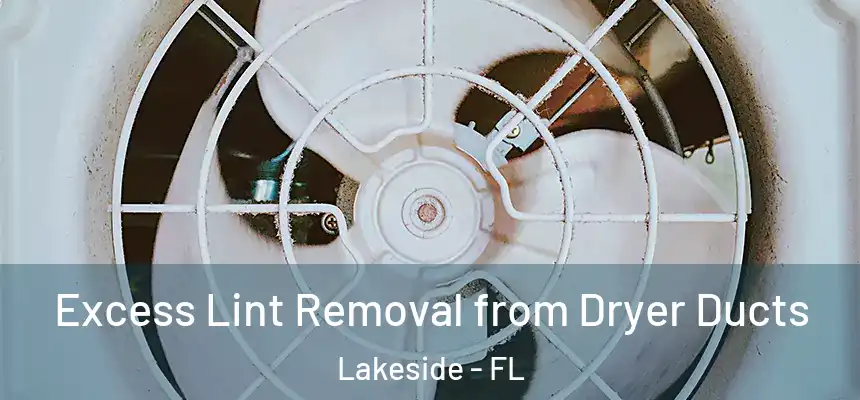 Excess Lint Removal from Dryer Ducts Lakeside - FL